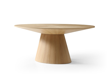 Arlo Oval Meeting Table, Timber Veneer