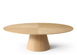 Arlo Oval Meeting Table, Timber Veneer