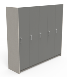 MDC Melamine Lockers, Single Door