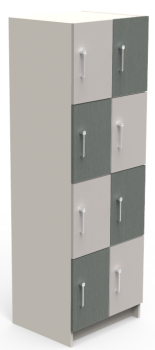 MDC Melamine Lockers, 4 Door