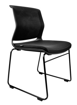 DM Star Visitor Chair, Mesh Back